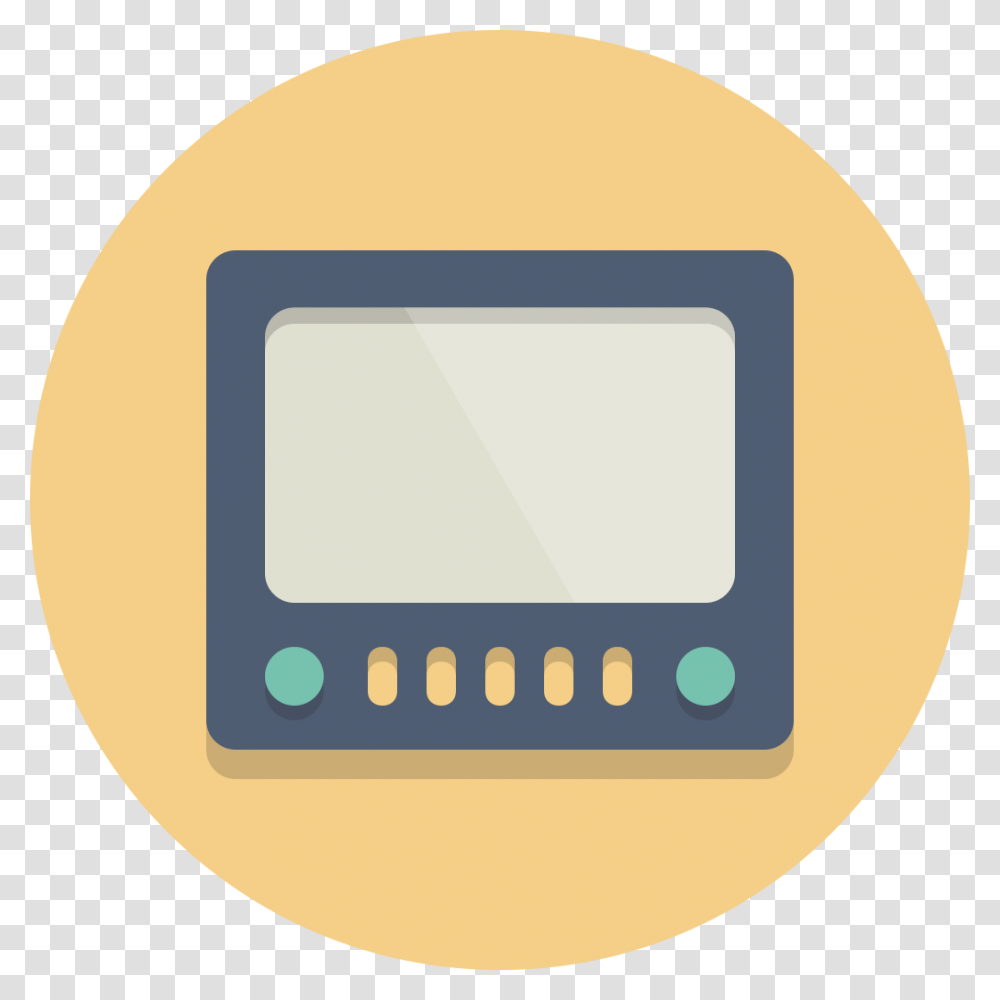 Thumb Image Tv Circle Icon, Electronics, Monitor, Screen, Word Transparent Png