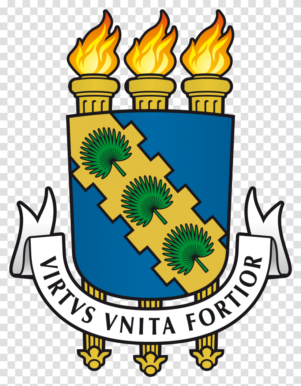 Thumb Image Universidade Federal Do Cear Logo, Emblem, Trademark, Armor Transparent Png