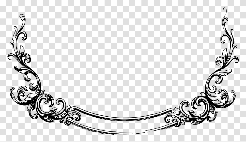 Thumb Image Vintage Scroll Banner, Gray, World Of Warcraft Transparent Png