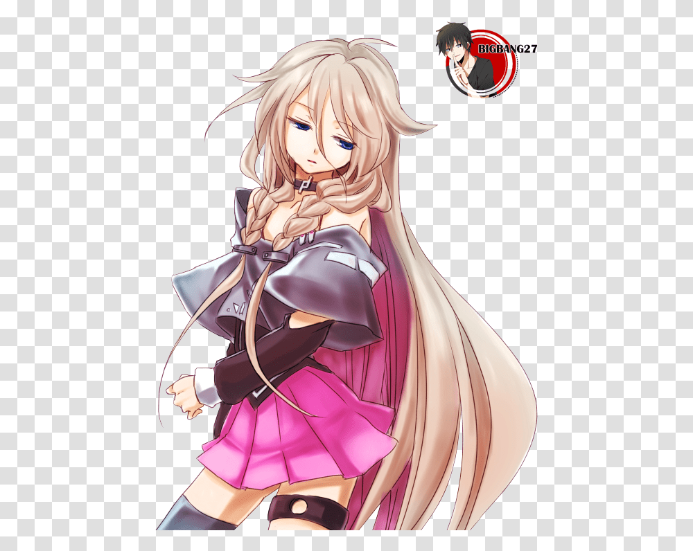 Thumb Image Vocaloid Ia Theme Pc, Manga, Comics, Book Transparent Png