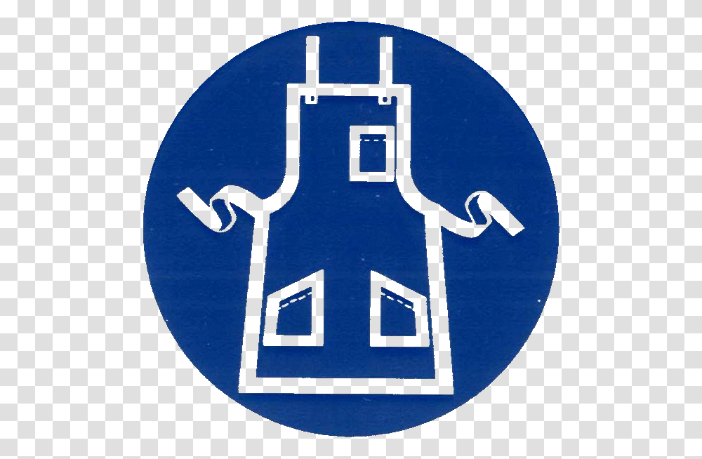 Thumb Image Wear Apron Safety Sign, Road Sign, Logo Transparent Png