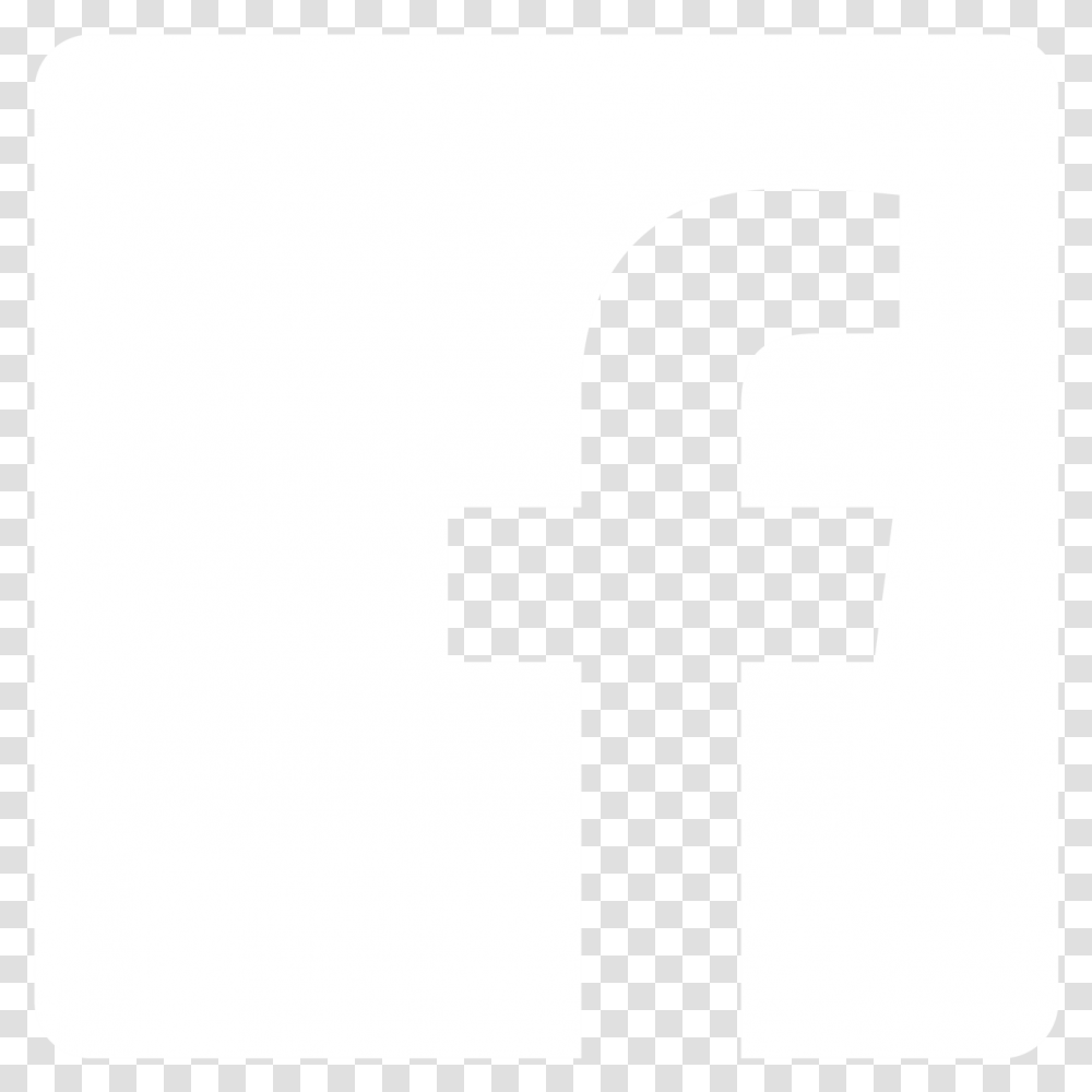 Thumb Image White Facebook Logo, Cross, Number Transparent Png