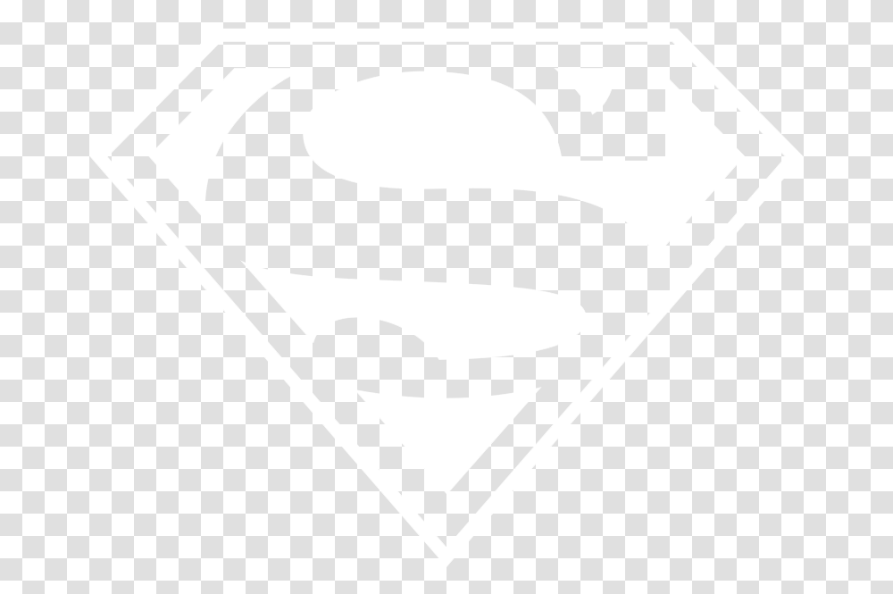 Thumb Image White Superman Logo, Label, Trademark Transparent Png