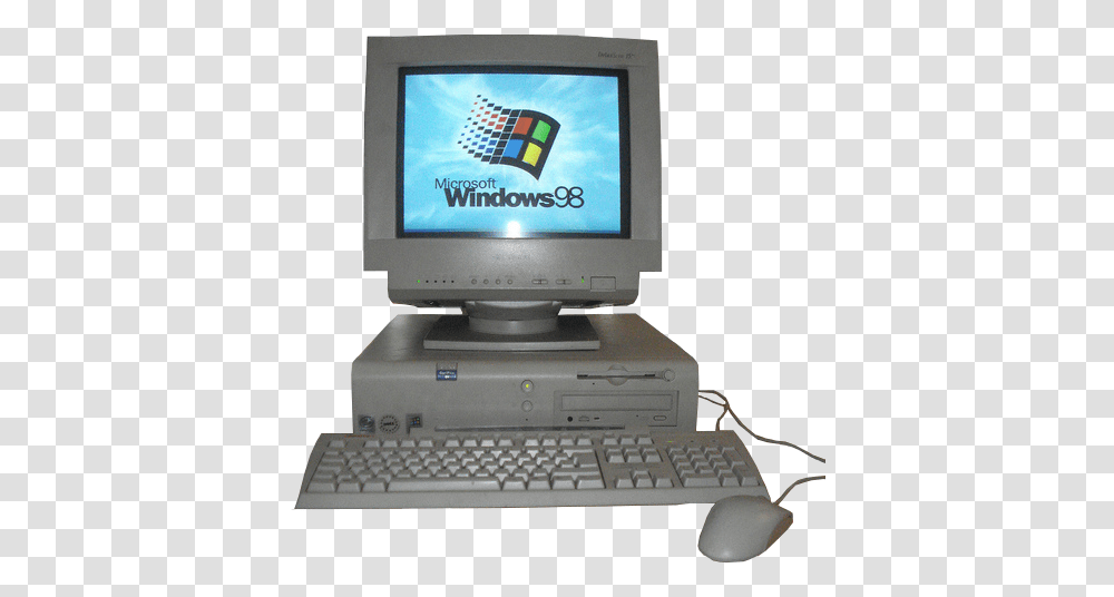 Thumb Image Windows 98 Computer, Computer Keyboard, Computer Hardware, Electronics, Monitor Transparent Png