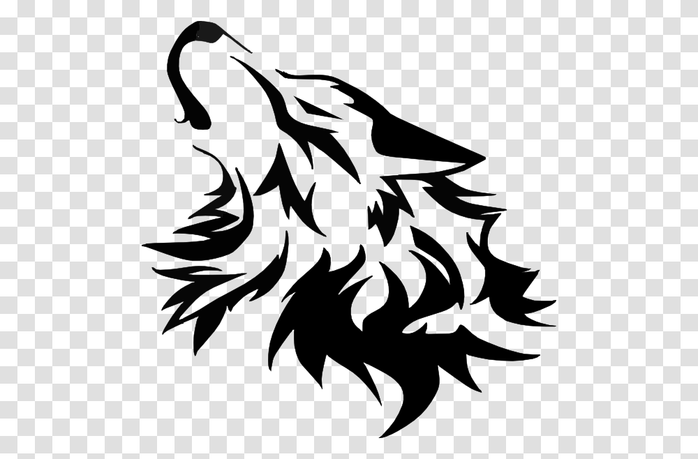 Thumb Image Wolf Vector Free, Stencil, Silhouette Transparent Png