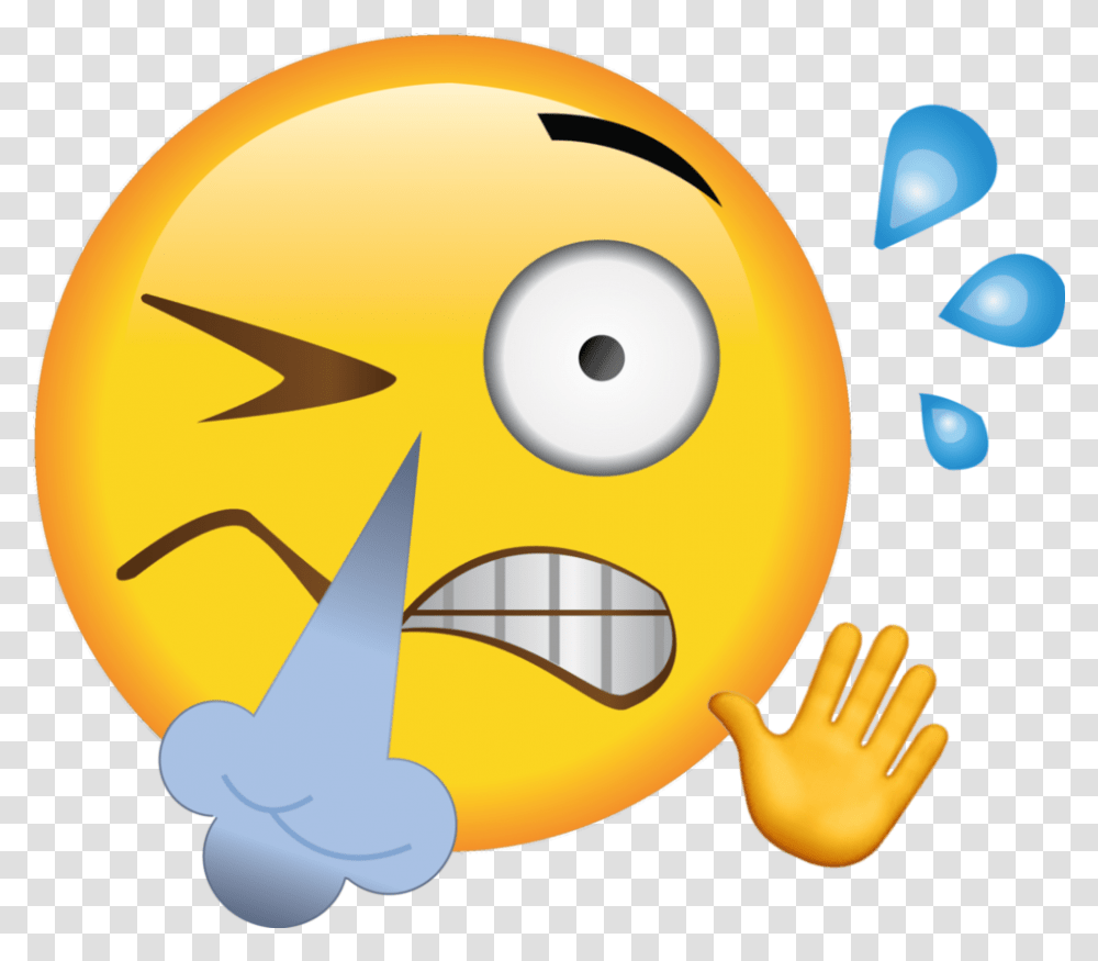 Thumb Image Wrong Emoji From Emoji Movie, Helmet, Apparel, Pac Man Transparent Png