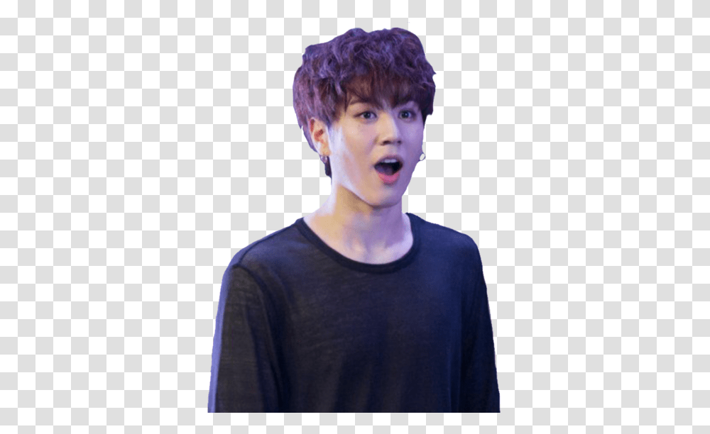 Thumb Image Yugyeom Got7 Shocked, Person, Boy, Face Transparent Png