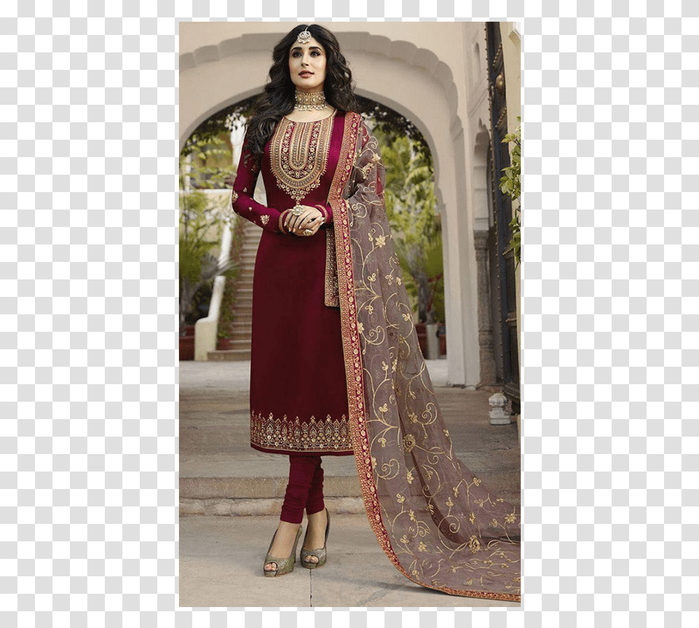 Thumb Salwar Suit Latest, Apparel, Evening Dress, Robe Transparent Png