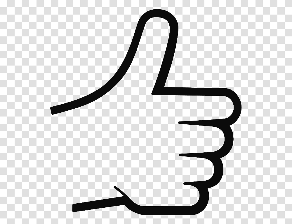 Thumb Signal Drawing Sketch Line Art Thumbs Up Drawing Small, Number, Bow Transparent Png
