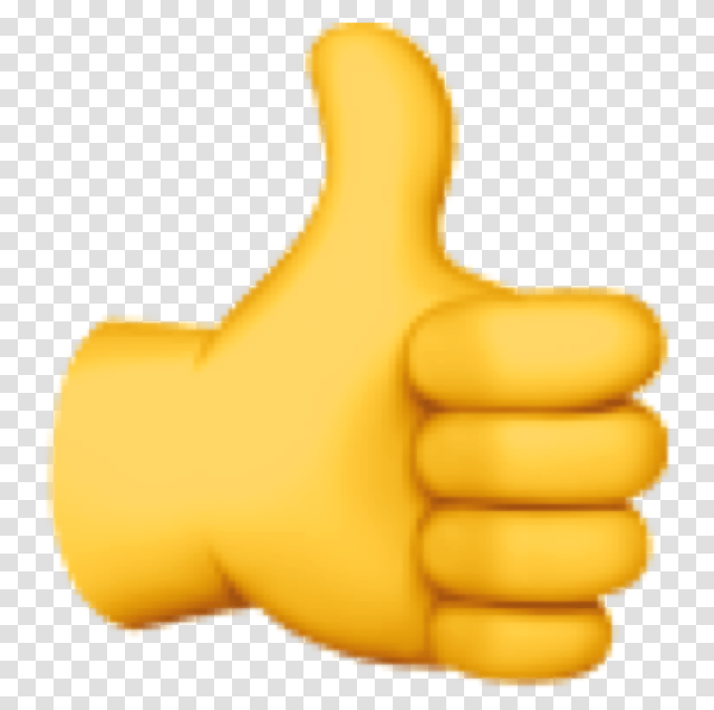 Thumb Up Emoji Thumbs Up Apple Emoji, Finger Transparent Png