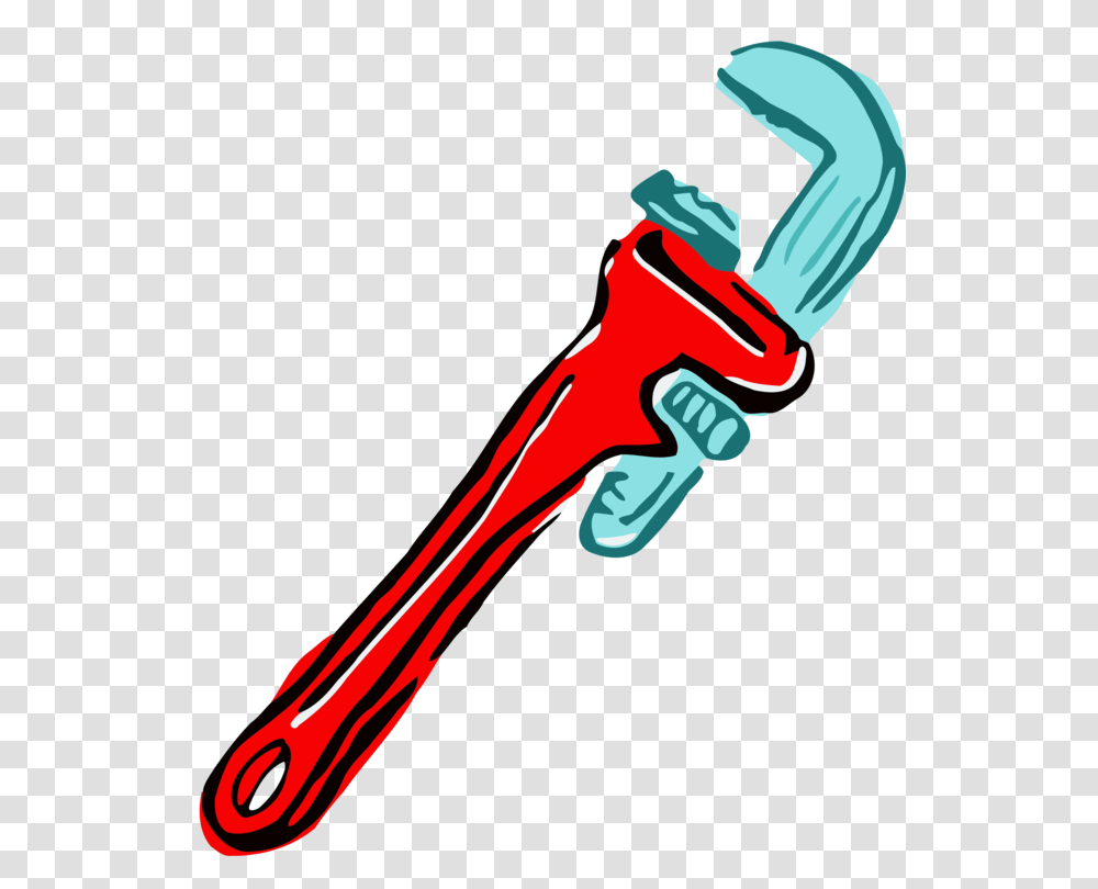Thumbareahand Clipart Of Pipe Wrench, Tool, Can Opener, Light Transparent Png