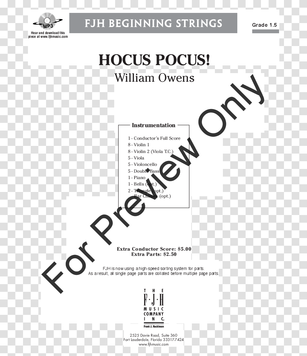 Thumbnail Hocus Pocus Fjh Music, Flyer, Poster, Paper Transparent Png