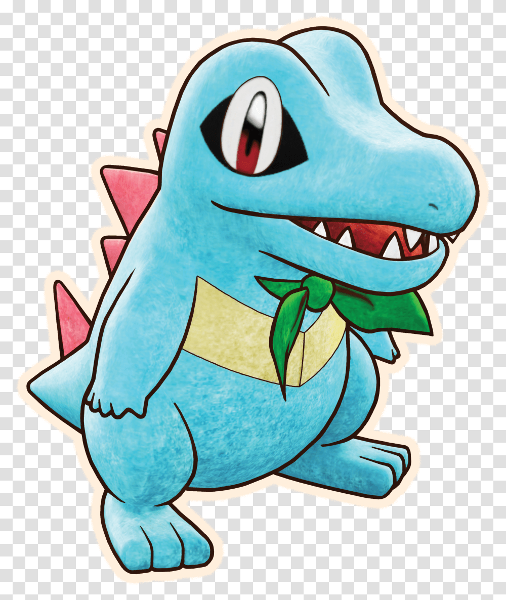 Thumbnail Pokemon Mystery Dungeon Dx Totodile Transparent Png