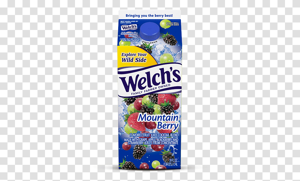 Thumbnail Welch's Mountain Berry Juice, Flyer, Poster, Paper, Advertisement Transparent Png