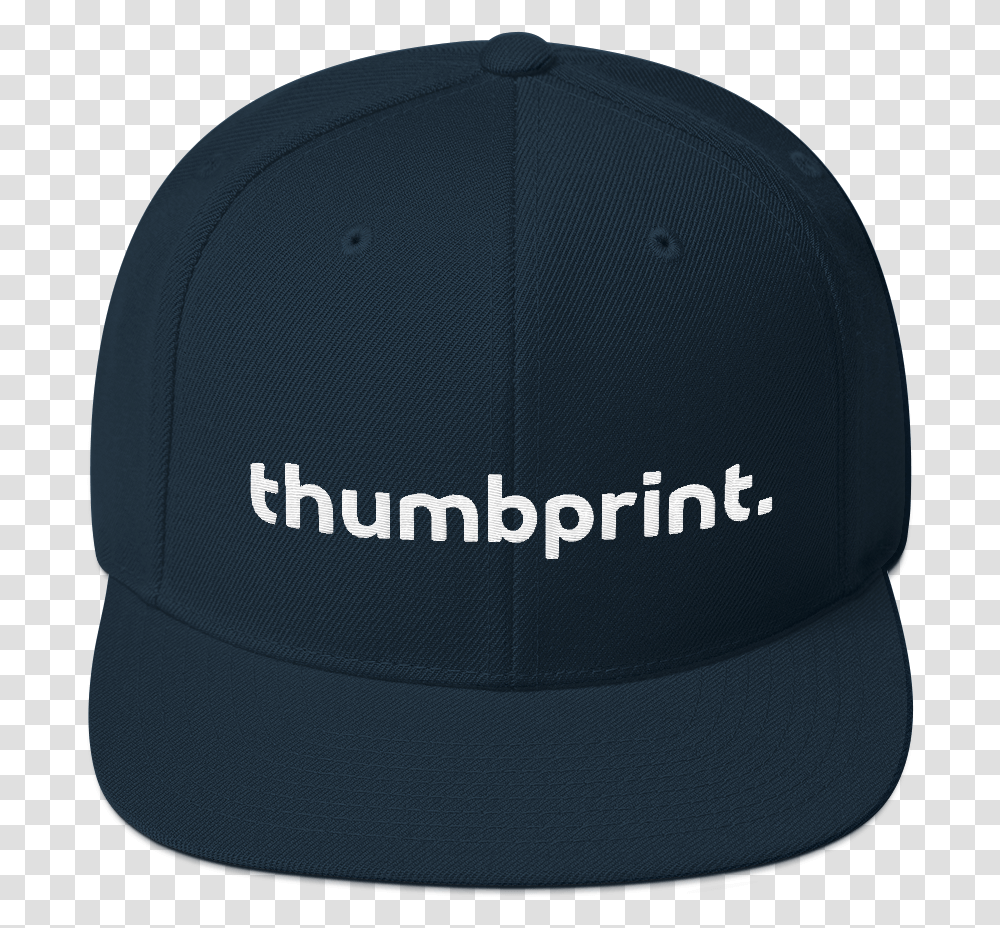 Thumbprint Baseball Cap, Clothing, Apparel, Hat Transparent Png