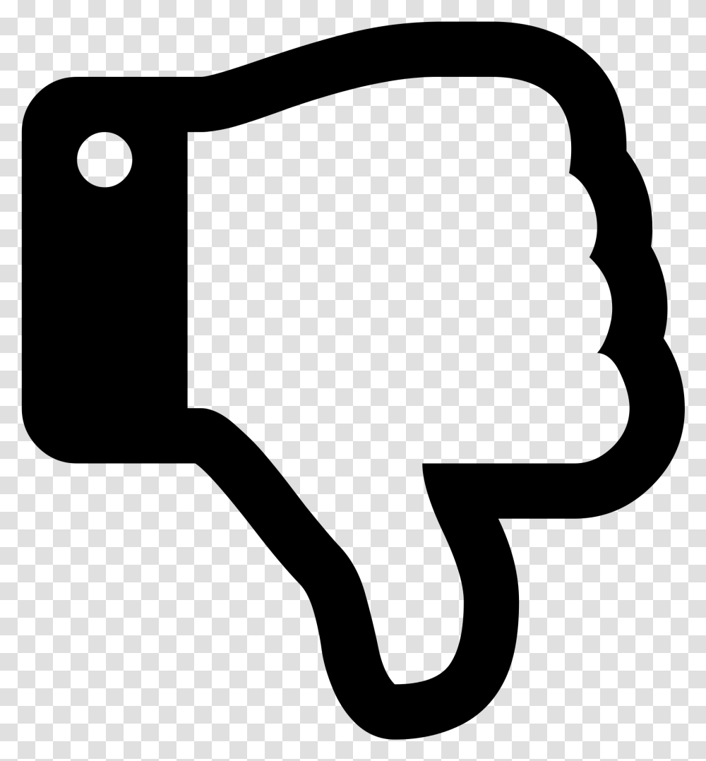 Thumbs Down Icon, Gray, World Of Warcraft Transparent Png