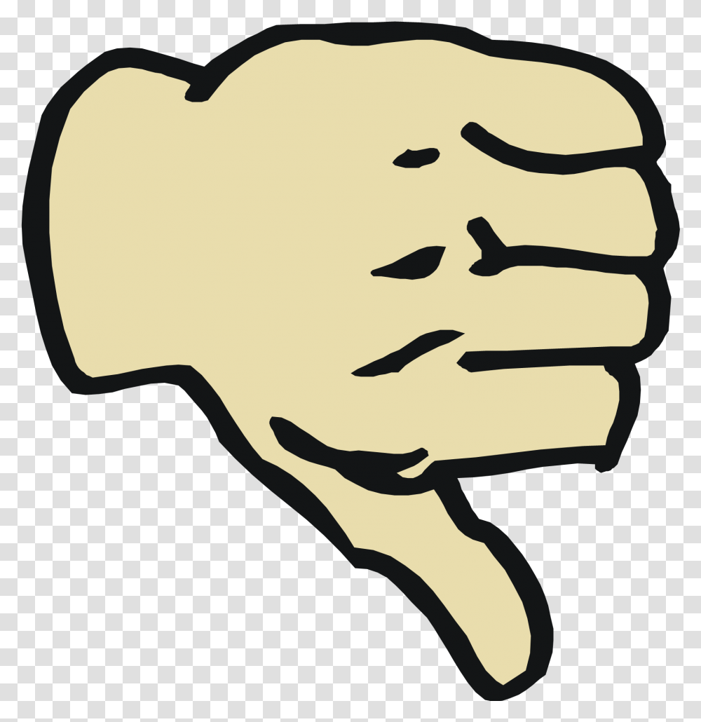Thumbs Down Image Clip Art Thumbs Down, Hand, Food, Bird, Head Transparent Png