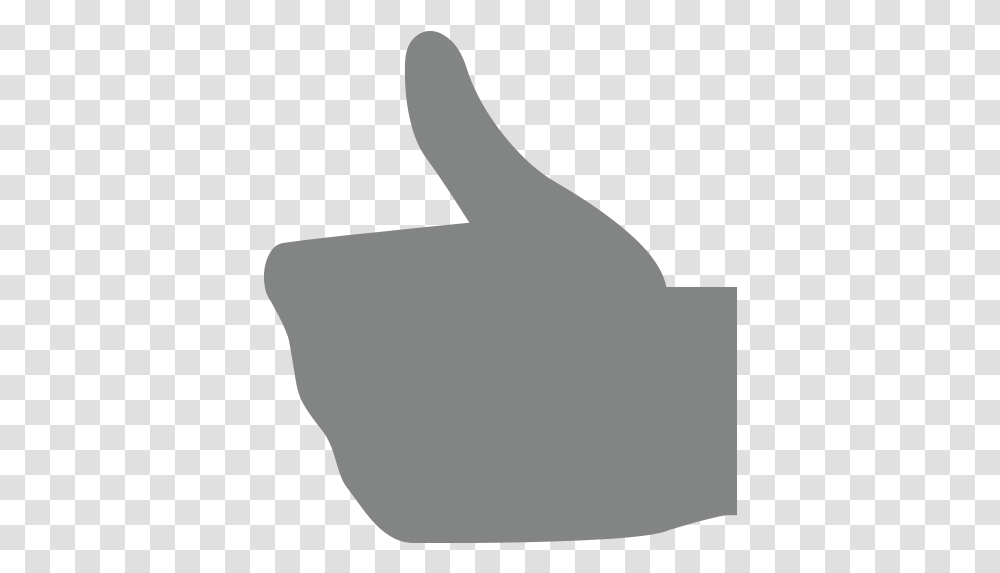 Thumbs Down Sign Emoji For Facebook Email & Sms Id 92 Grey Thumbs Up, Finger, Hand, Silhouette, Text Transparent Png