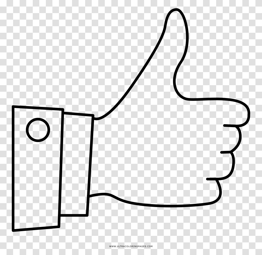 Thumbs Up Coloring, Gray, World Of Warcraft Transparent Png