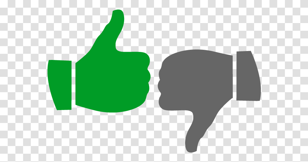 Thumbs Up Down Clipart Youtube Thumbs Up And Down, Hand, Silhouette, Text, Finger Transparent Png
