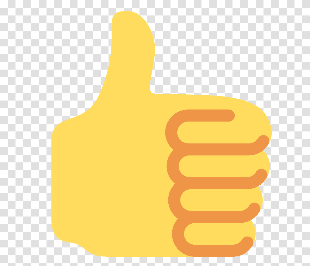 Thumbs Up Emoji Like Twitter Thumbs Up Emoji, Hand, Finger, Fist Transparent Png