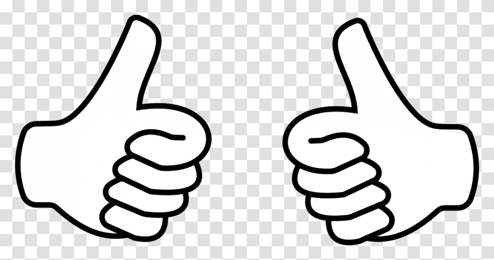 Thumbs Up Free Clip Art Of Clipart Outline Thumbs Up Clipart Outline, Hand, Fist, Finger, Antelope Transparent Png