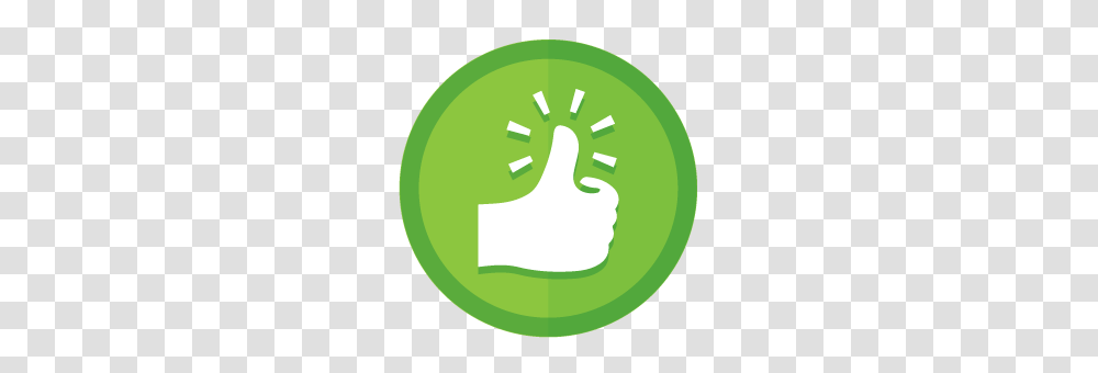 Thumbs Up, Green, Recycling Symbol, Tennis Ball, Sport Transparent Png
