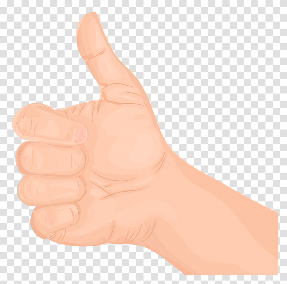Thumbs Up Hand Gesture Clip Gallery, Finger Transparent Png