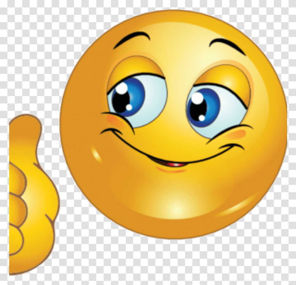 Thumbs Up Happy Face Free Hd Smiley Goodbye July Welcome August, Plant, Food, Vegetable Transparent Png