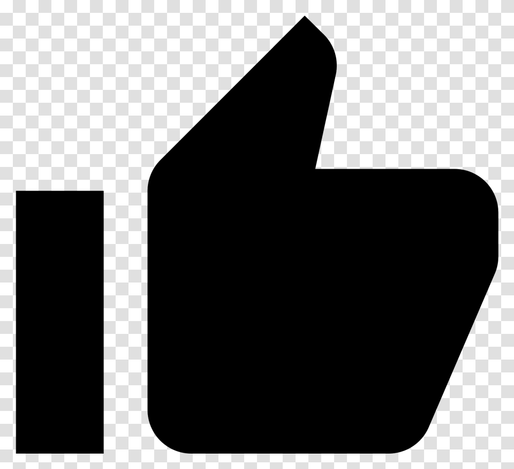 Thumbs Up Icon Like Icon Material Design, Gray, World Of Warcraft Transparent Png