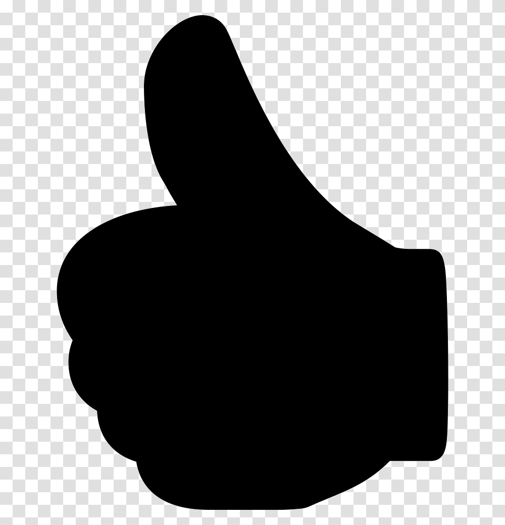 Thumbs Up Icon, Silhouette, Stencil, Cushion, Pillow Transparent Png