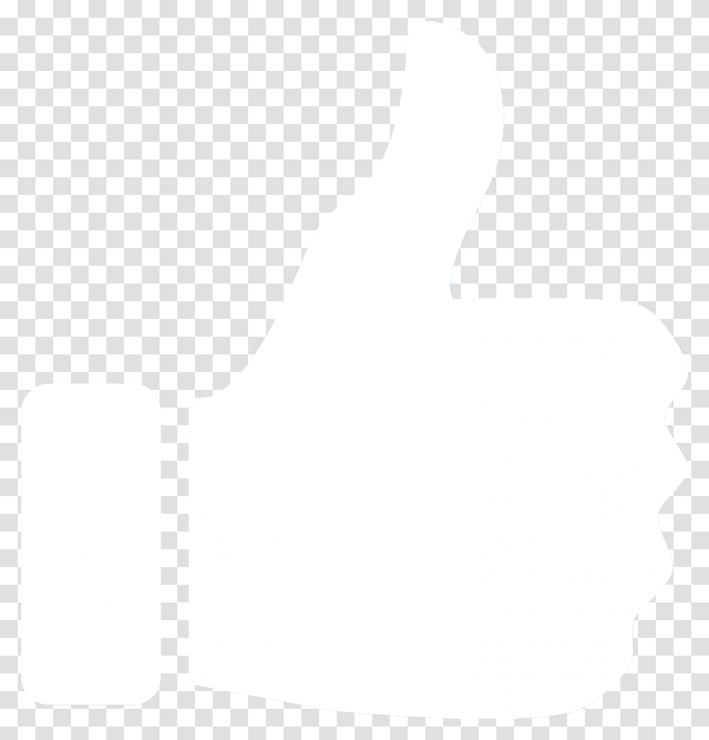 Thumbs Up Icon White, Hand Transparent Png