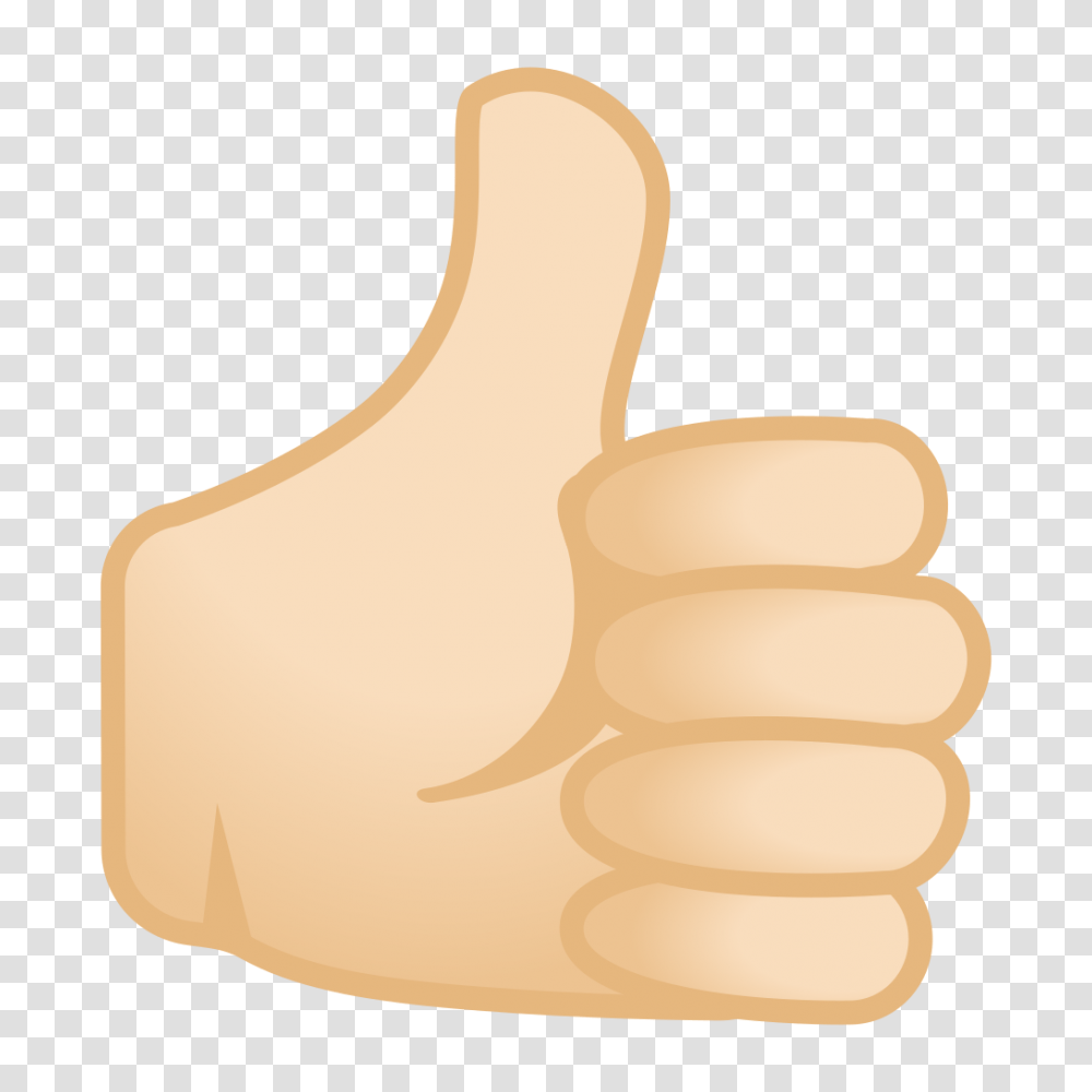 Thumbs Up Light Skin Tone Icon Emoji Pollice In Su, Finger, Axe, Tool, Lamp Transparent Png