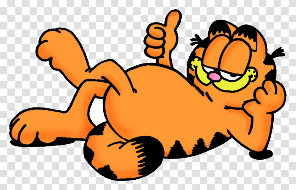 Thumbs Up Thumb Clip Art Clipart Garfield Mondays Dank Meme, Food, Sea Life, Animal, Seafood Transparent Png