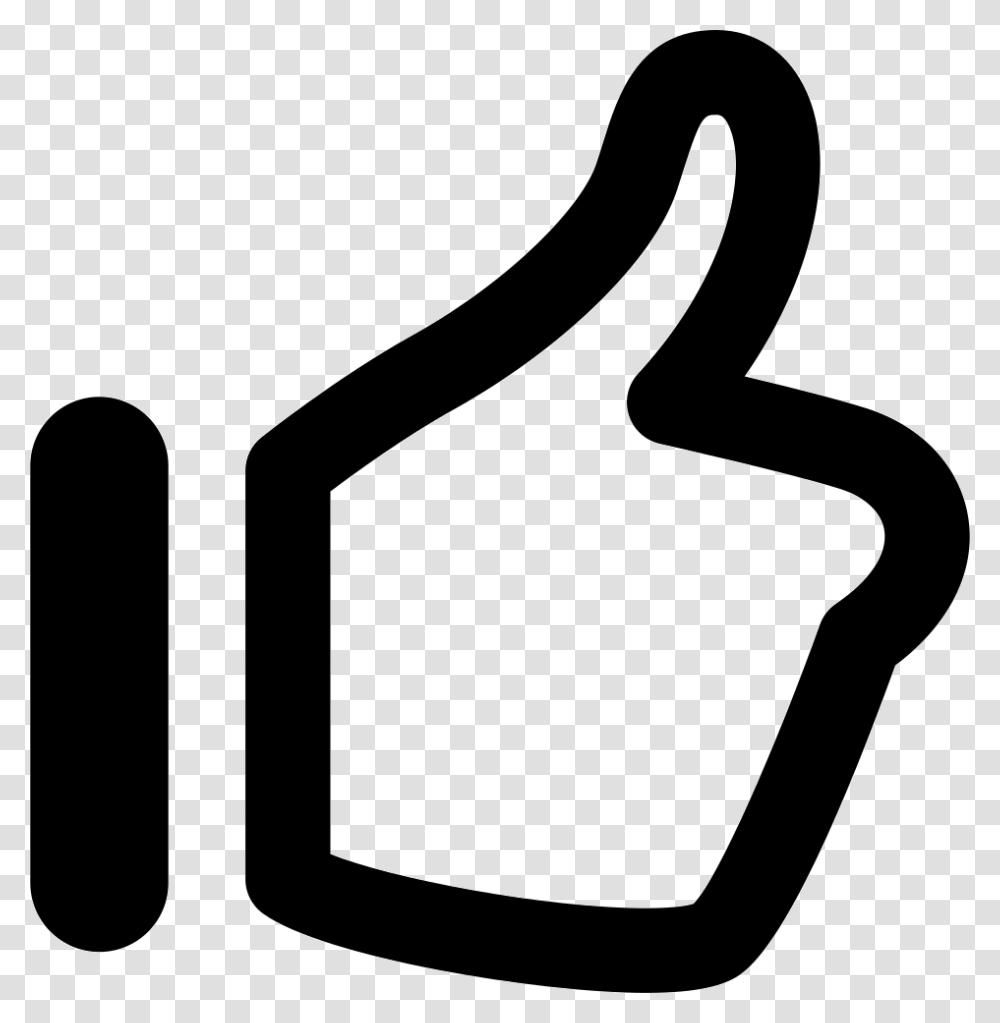 Thumbs Up Thumbs Up Icon Free, Stencil, Label, Silhouette Transparent Png