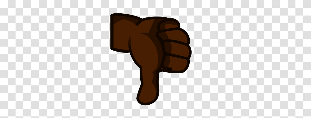 Thumbsdown, Hand, Fist, Teeth, Mouth Transparent Png