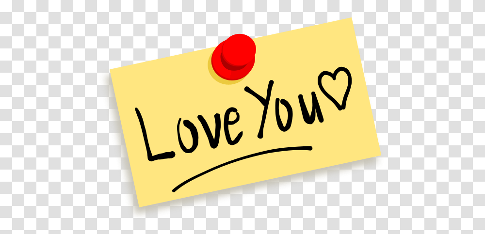 Thumbtack Note Love You Clip Arts For Web, Icing, Cream, Cake Transparent Png