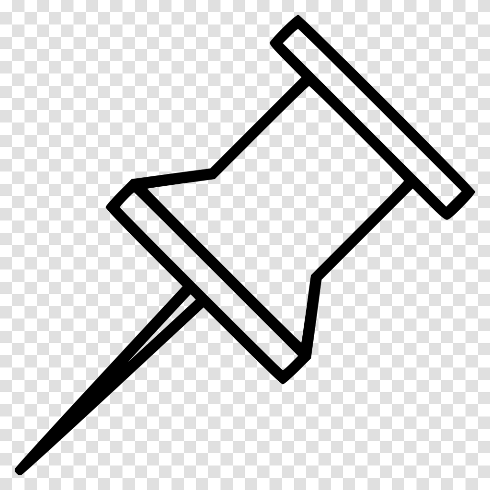 Thumbtack, Pin, Shovel, Tool Transparent Png