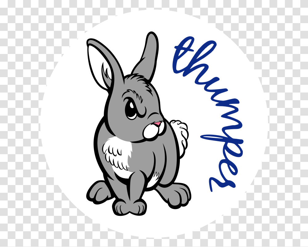 Thumper Car Magnet Design, Mammal, Animal, Rodent, Rabbit Transparent Png