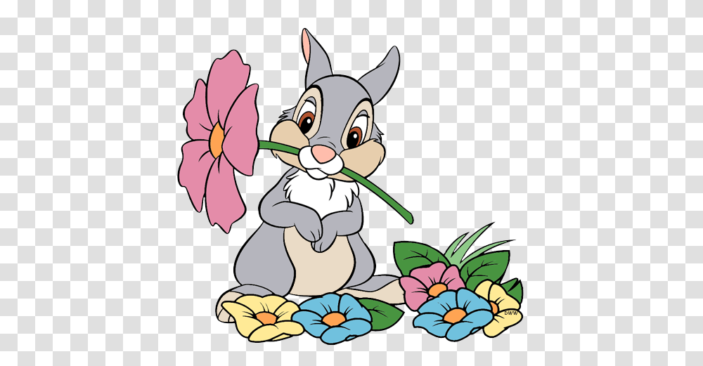 Thumper Clip Art Disney Clip Art Galore, Plant, Flower, Blossom Transparent Png