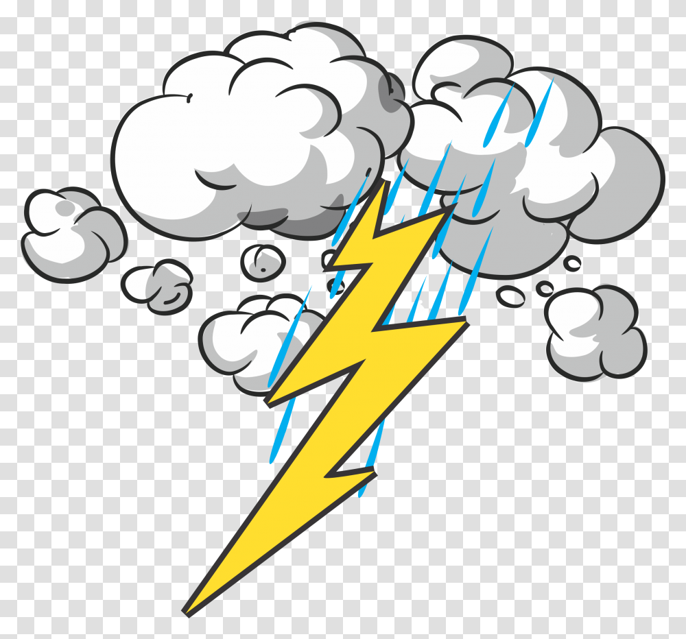 Thunder And Lightning Icons, Nature, Outdoors Transparent Png