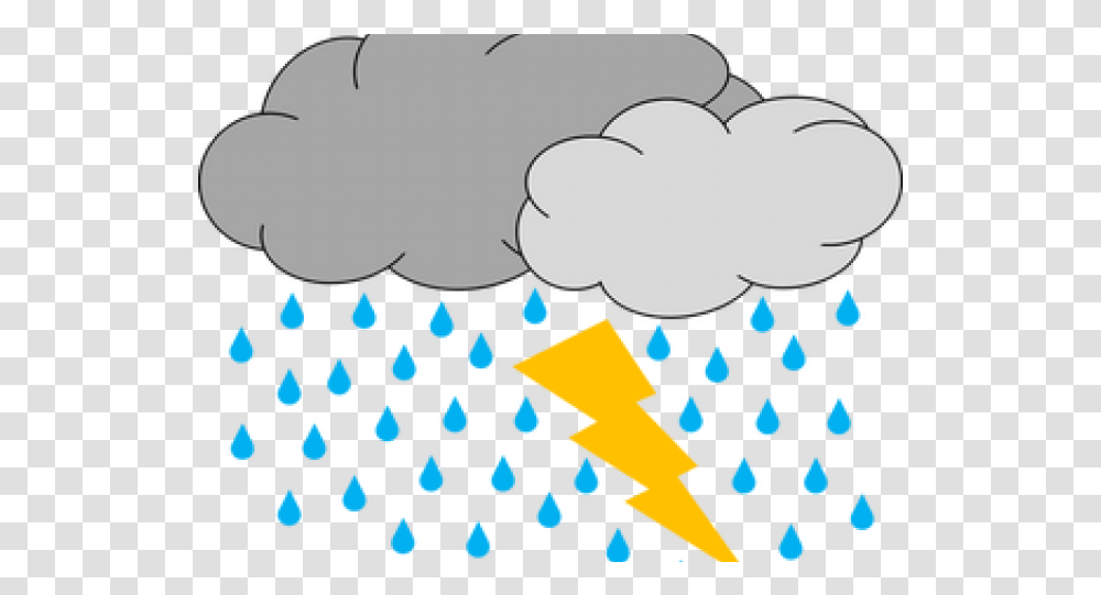 Thunder Clipart Bad Weather Storm Cloud Clip Art, Hand, Paper, Sunglasses, Accessories Transparent Png
