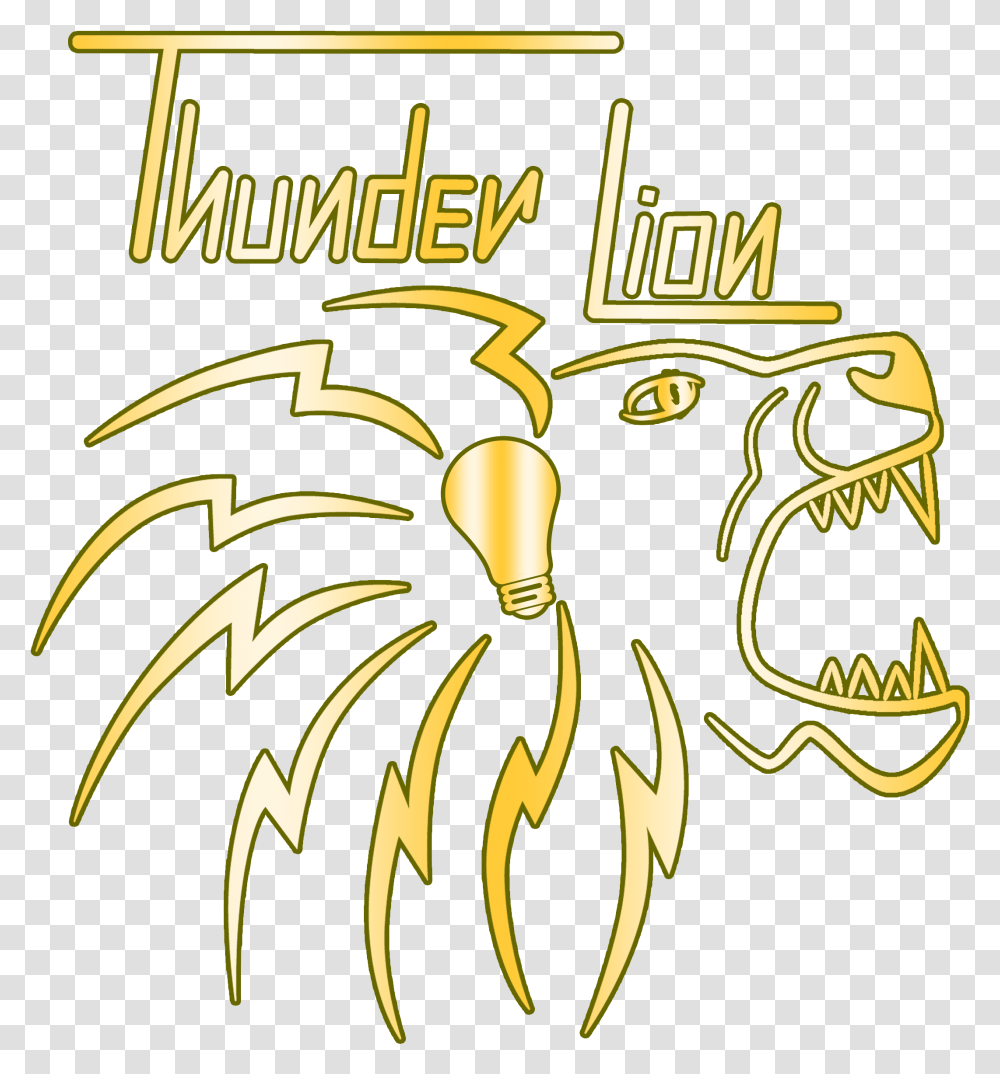 Thunder Lion Studio Illustration, Light, Dynamite, Poster Transparent Png