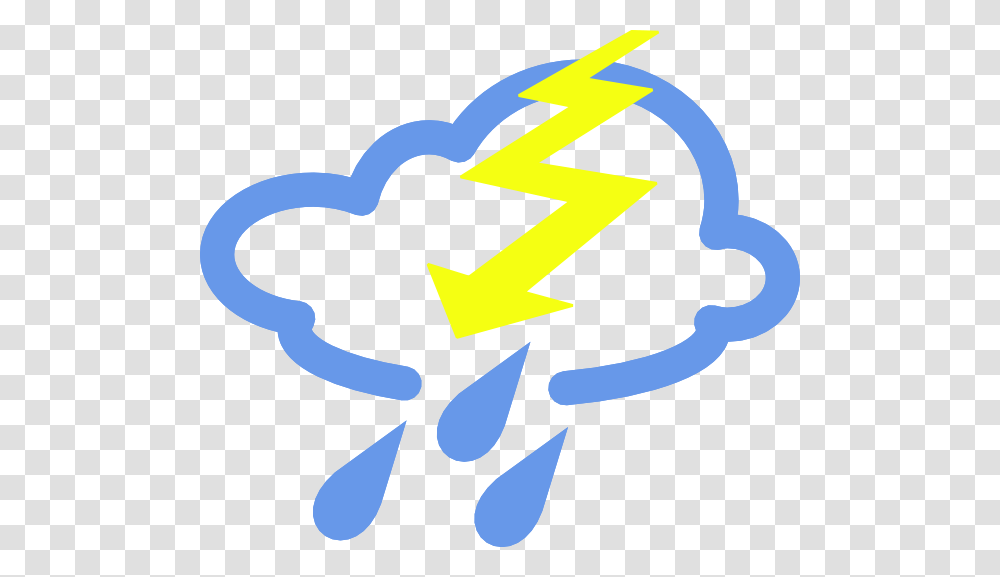 Thunder Storms Weather Symbol Clip Art, Paper, Network Transparent Png
