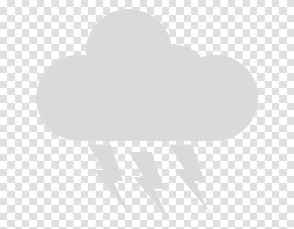 Thunder Thundercloud Thunderstorm Nube Con Trueno, Lamp, Nature, Outdoors, Silhouette Transparent Png