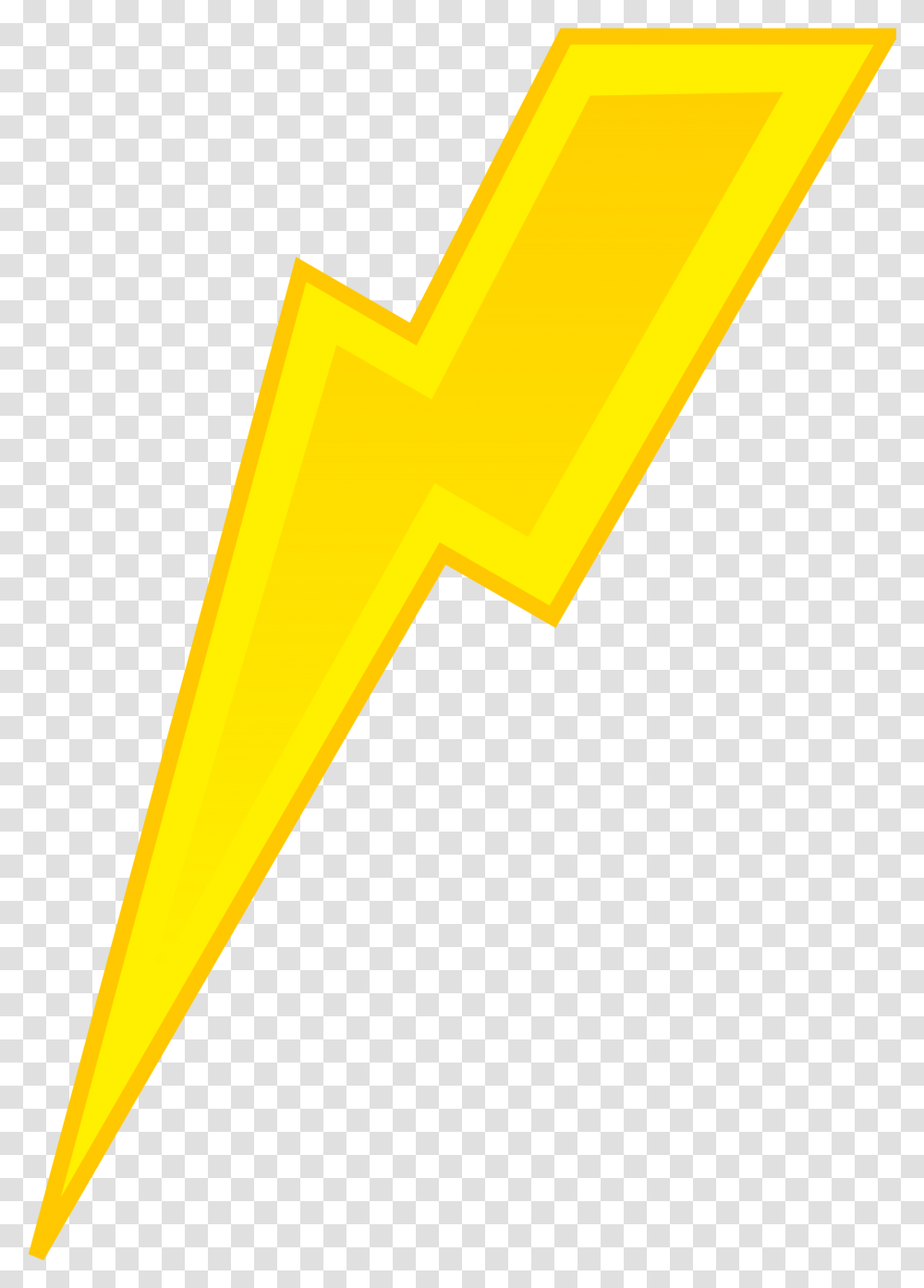 Thunderbolt Clipart Cool Lightning Lightning Thunderbolt, Cross, Paper, Weapon Transparent Png