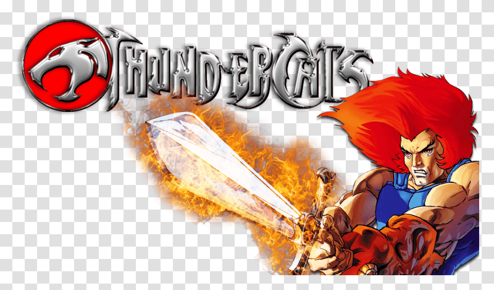 Thundercats 7 Image Thundercats, Fire, Flame, Person, Text Transparent Png
