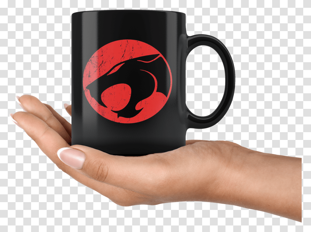 Thundercats Distressed Logo - Babysms Mug, Coffee Cup, Person, Human, Finger Transparent Png