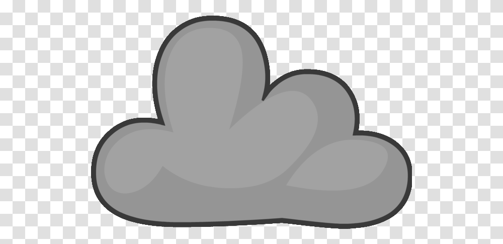 Thunderstorm Body Cloudy Bfdi Orange Full Size Language, Axe, Hammer, Heart, Cushion Transparent Png