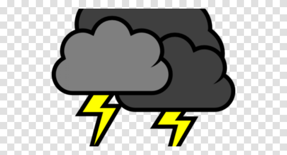 Thunderstorm Clipart Dark Clouds Rain Cloud Clipart Black And White, Silhouette, Hand Transparent Png